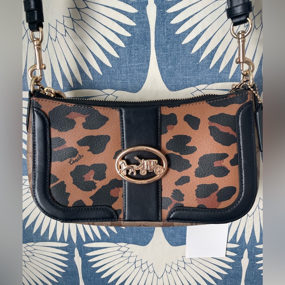 Georgie Baguette Coach shoulder bag